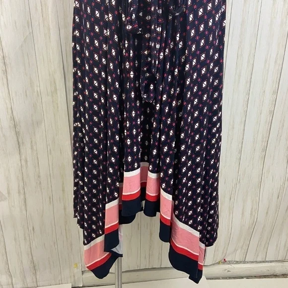 Westport Blue High Low Navy Sleeveless Dre… - Picture 3 of 7